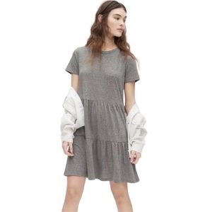 Gap Baby Doll Short Sleeve Tiered Tshirt Dress Size XS